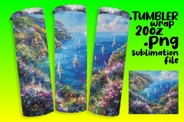 Tranquil Terrain Tumbler Wrap 20oz