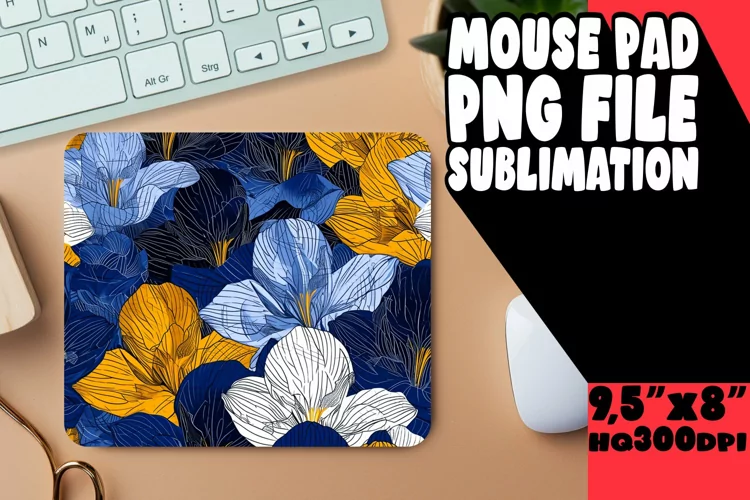Springtime Mouse Pad Design