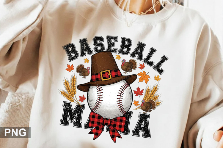 Baseball mama Sublimation - Halloween Design