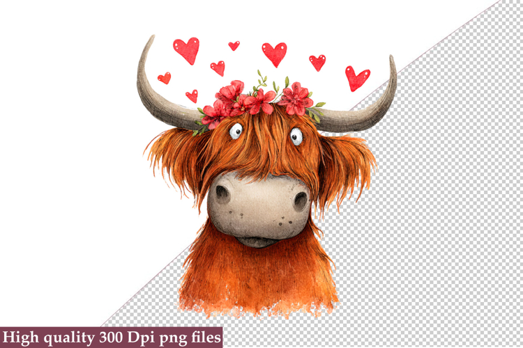 Cute Cow Clipart Image 16