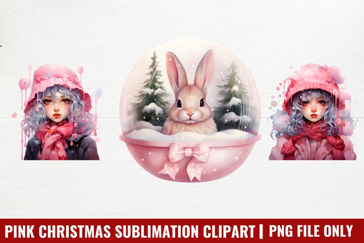 Christmas Watercolor Clipart Image 7