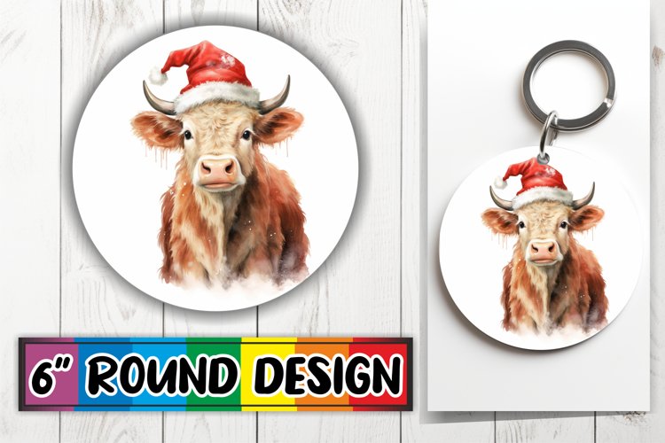 Whimsical Bovine Wonderland: Seasonal Delight