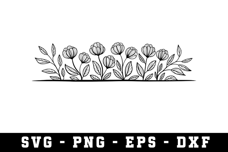 Wildflowers Svg Image 15