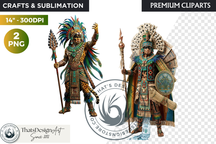 Aztec Deities Pantheon Cliparts | Ancient Mythology gods PNG