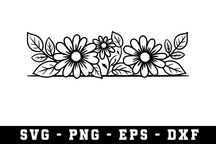 Wildflowers Svg Image 11