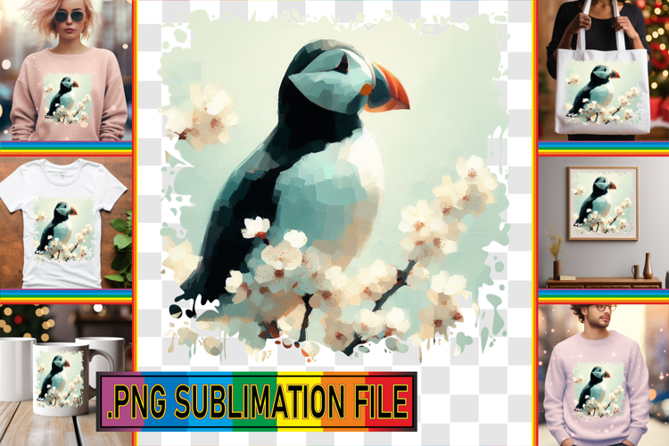 Cheerful PNG TSHIRT Magic, Birds