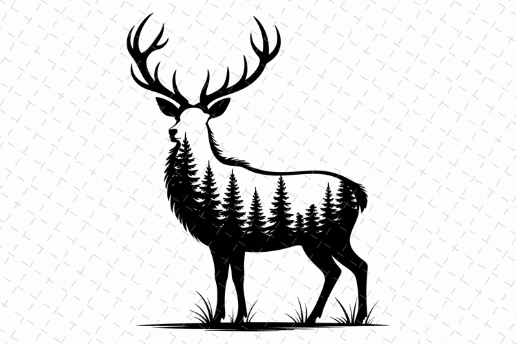 Deer Silhouette Svg Image 14