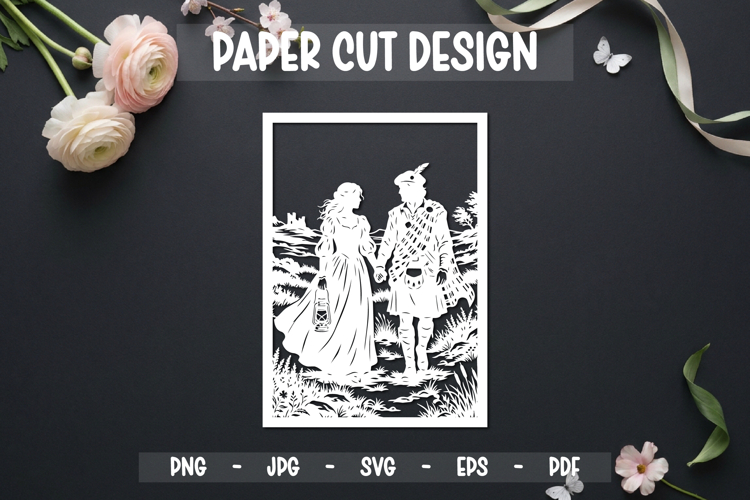 Romantic Couple Silhouette Image 16