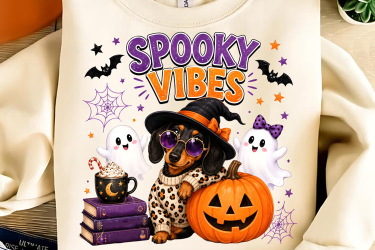 Spooky Vibes PNG, Funny Halloween PNG, Spooky Season PNG