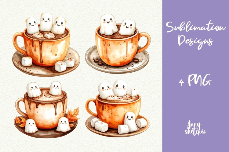 Hot Chocolate Mug Clipart Image 7