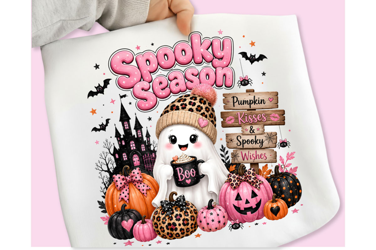 Spooky Season PNG, Halloween Sublimation, Trending Halloween