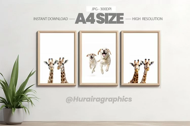 Animal Wall Art - 03 Variations