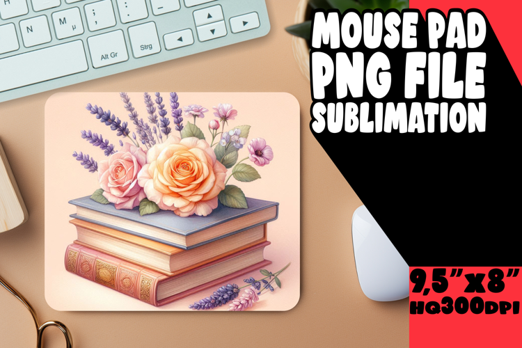 Playful Desk Pad Design Sublimation, Books