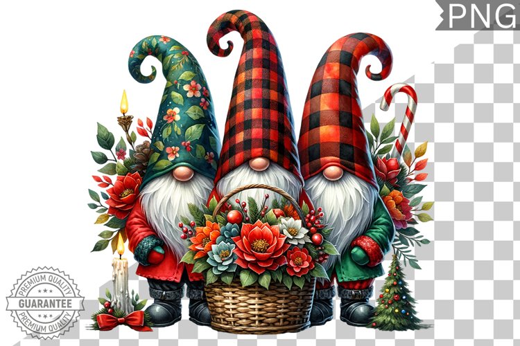 Christmas Gnome Clipart Image 12