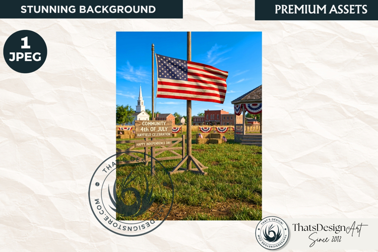 Patriotic Americana Backdrops - 4th of july backgrounds