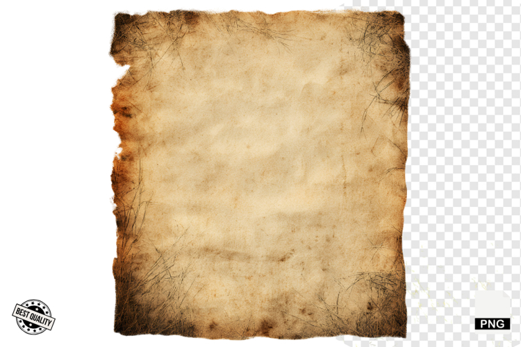 Halloween Goth Old Paper Clipart example image 1