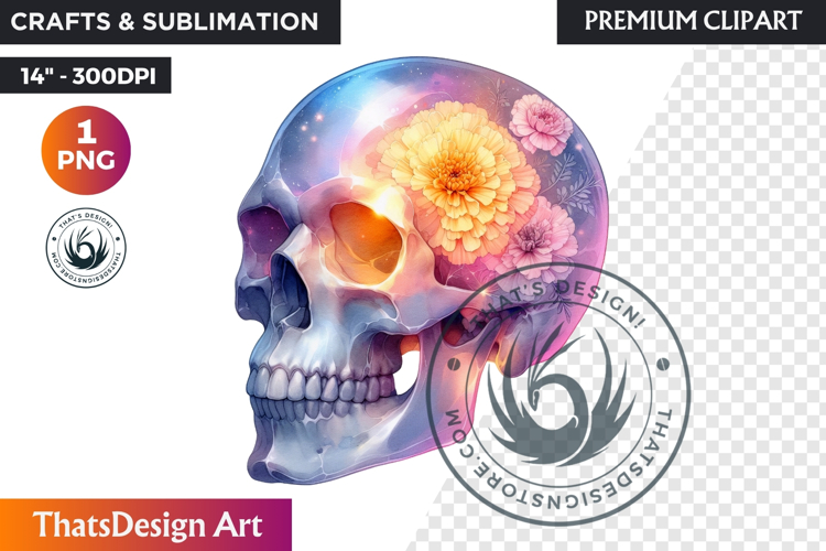 Sugar Skull Clipart Image 15