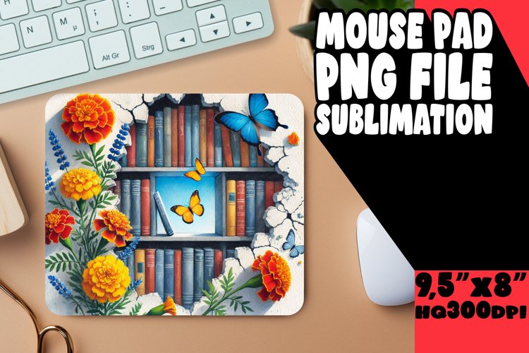 RADIANT MOUSE PAD ARTISTIC STYLE, Books example image 1