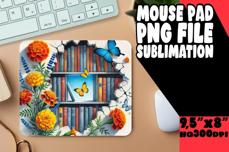 RADIANT MOUSE PAD ARTISTIC STYLE, Books