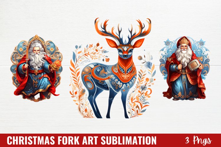 Christmas Watercolor Clipart Image 11