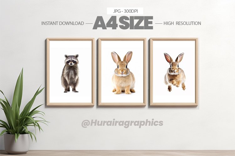 Animal Wall Art - 03 Variations