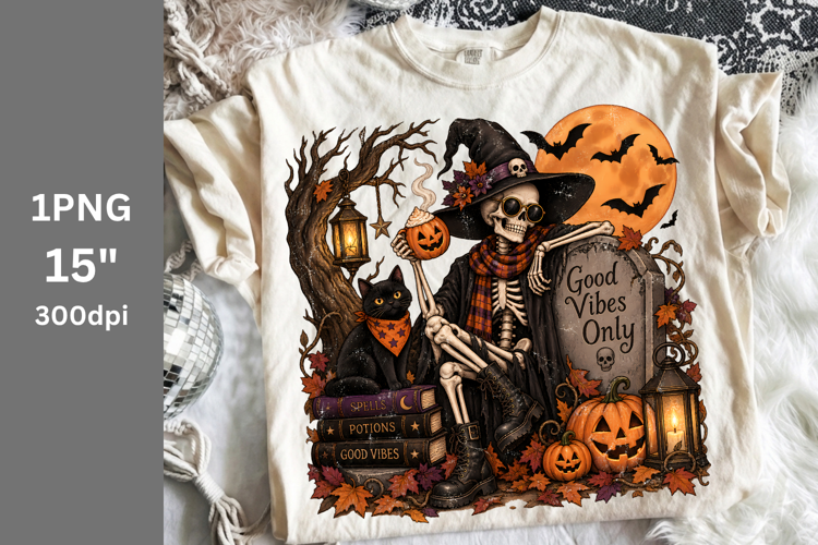 Halloween PNG, Skeleton PNG, Fall PNG