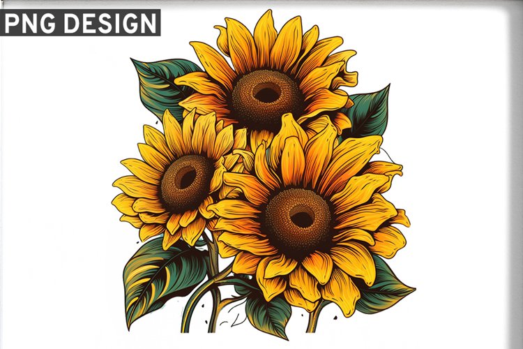 Sunflower Clipart Image 7