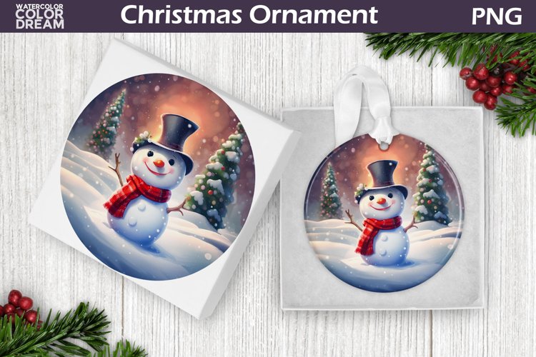 Cute Snowman Clipart Image 23