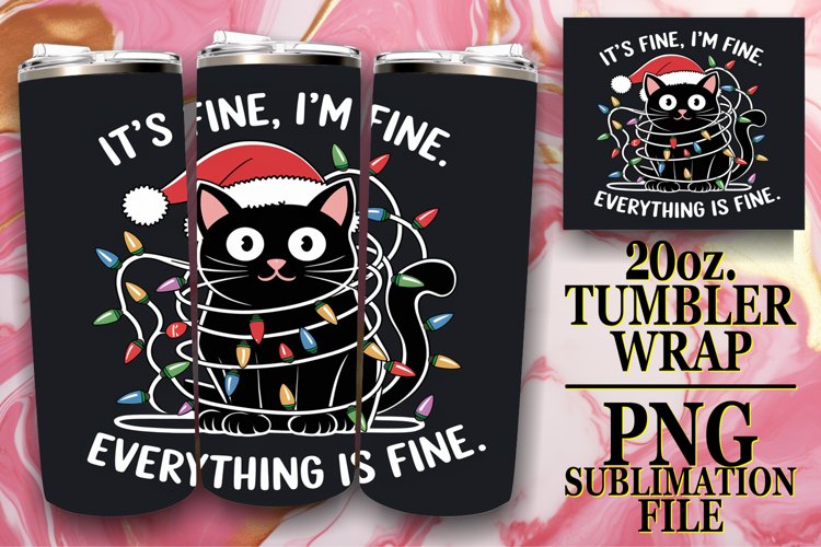 Christmas Tumbler Wrap Image 8