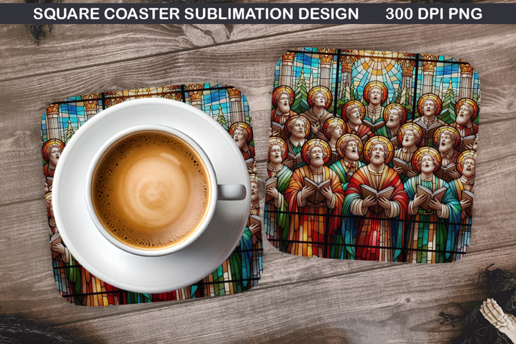 Christian Coaster Sublimation, Christian Coaster PNG Design