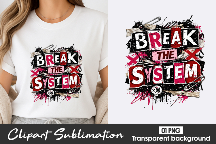 Break The System Clipart PNG