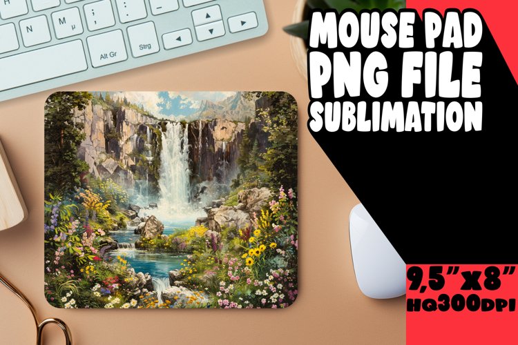 Arctic Expedition 3D Mousepad Sublimation