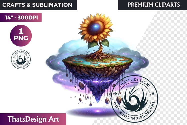 Enchanted Woodland Animal & Sunflower Clipart PNG