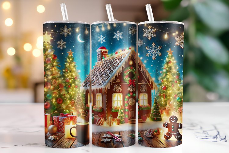 Christmas Tumbler Wrap