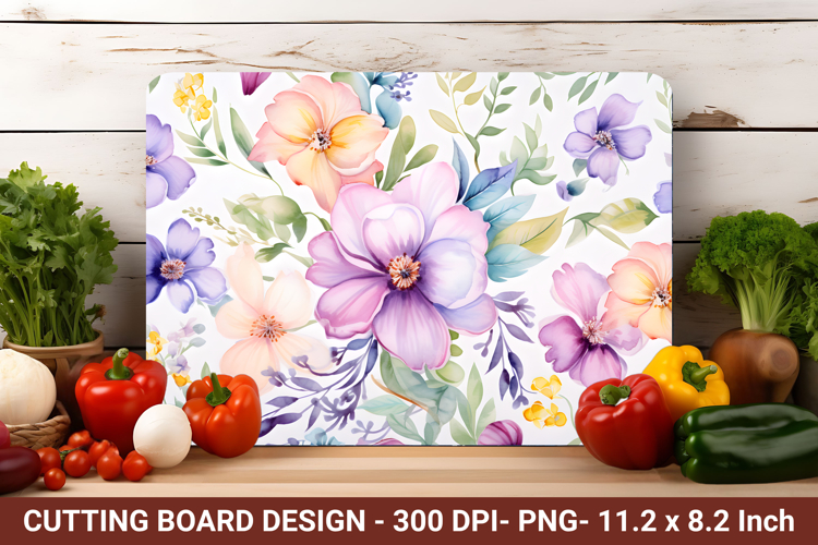 Watercolor Flowers Image 10