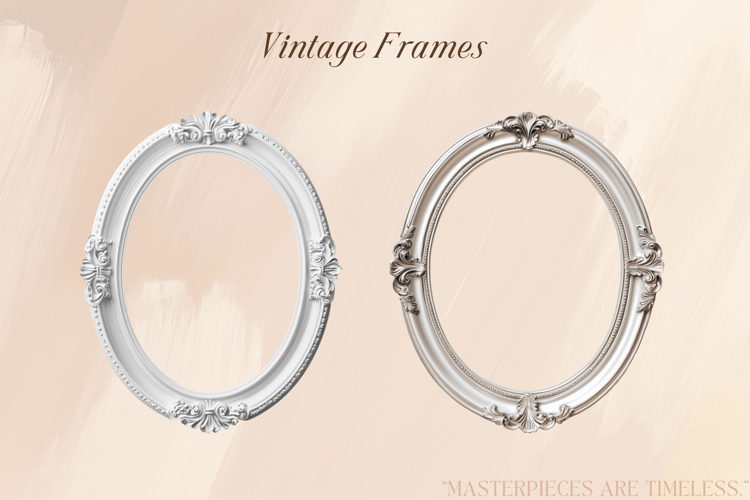 Vintage Graceful Frames