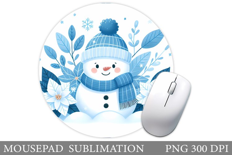 Cute Snowman Clipart Image 5