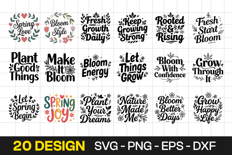 Spring SVGs