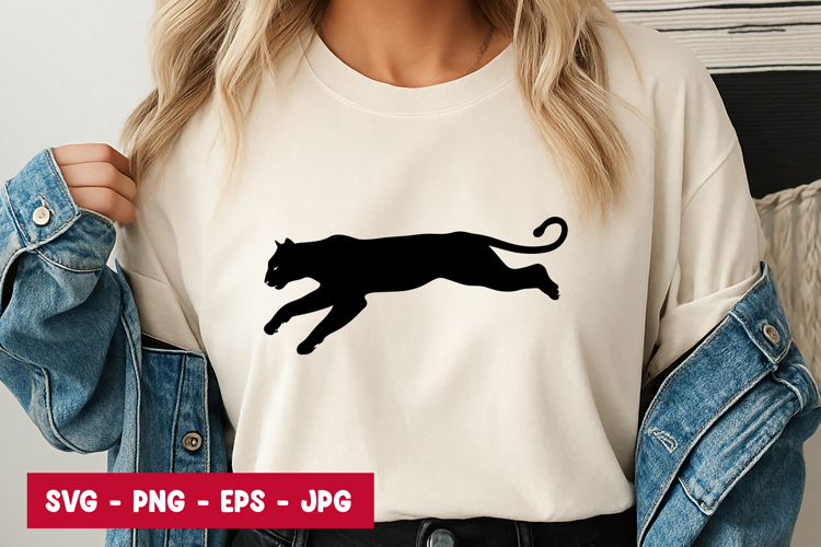 Cat Silhouette Clipart Image 17