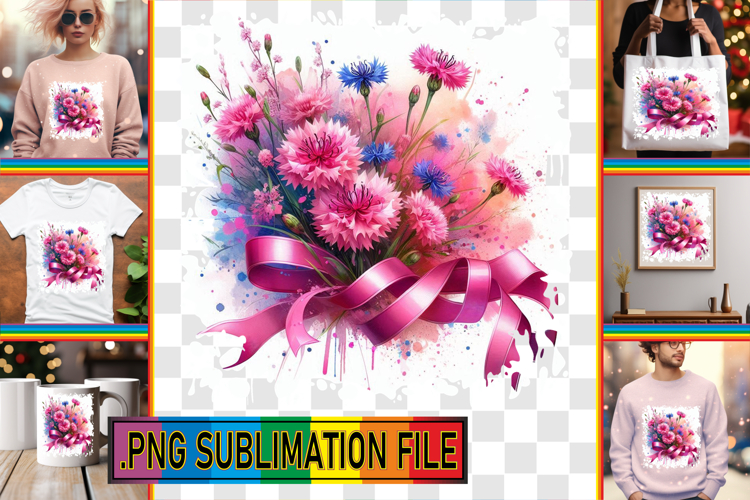 Bright TSHIRT Ideas Magic PNG, Flowers