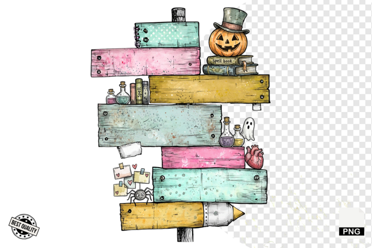 Halloween Autumn Signspots PNG