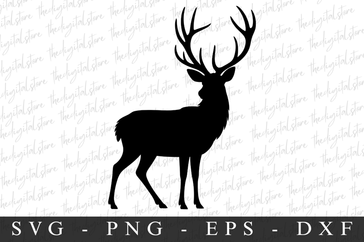 Deer Svg | Christmas svg | Svg cut file