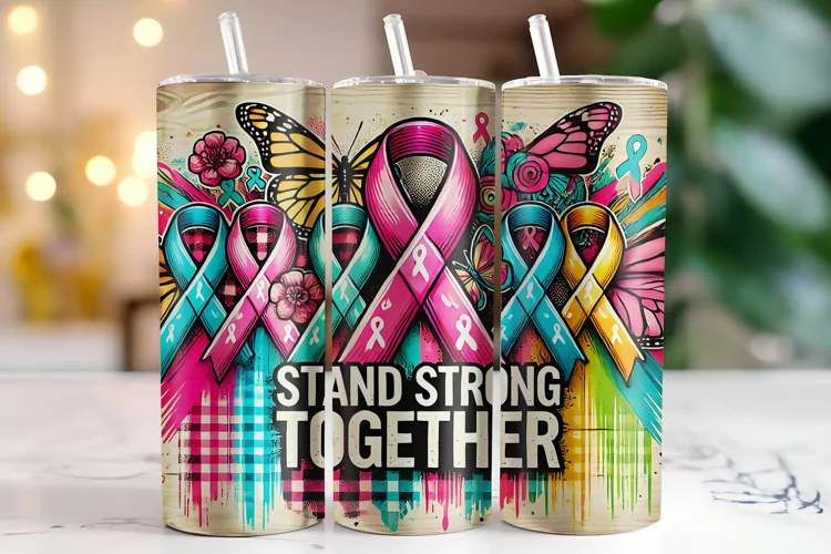Stand Strong Together Tumbler Wrap | Sublimation | Tumblers