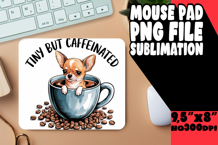 Unique MOUSE MAT Gift Ideas, Coffee Dog
