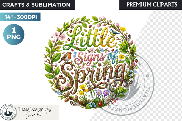 Bloom & Bright Spring Quotes for Sublimation and POD