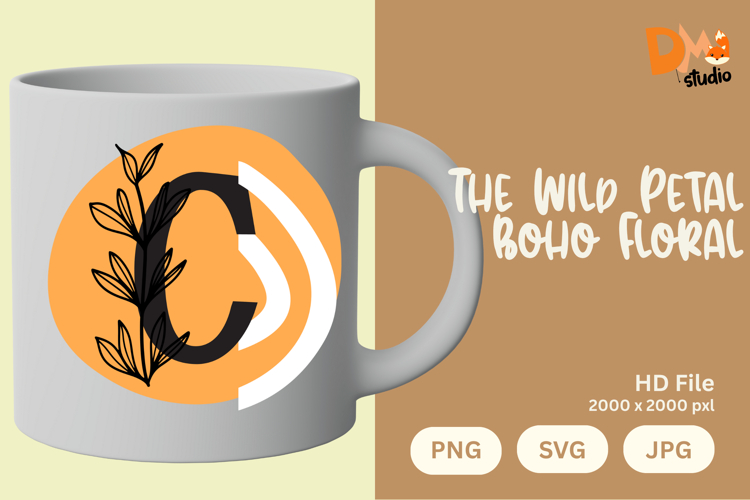 Wild Flower Svg Image 10