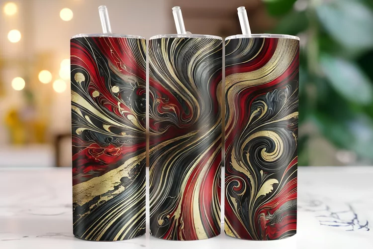 Abstract Tumbler Wrap | Sublimation | Tumblers