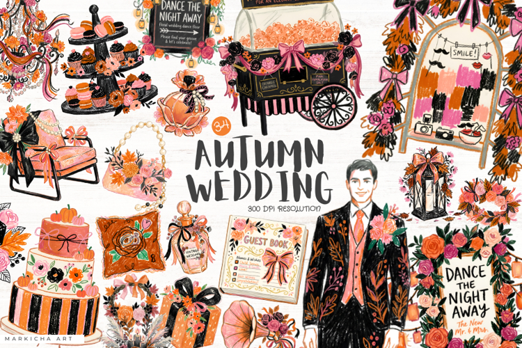  Wedding Flowers Clipart Image 6