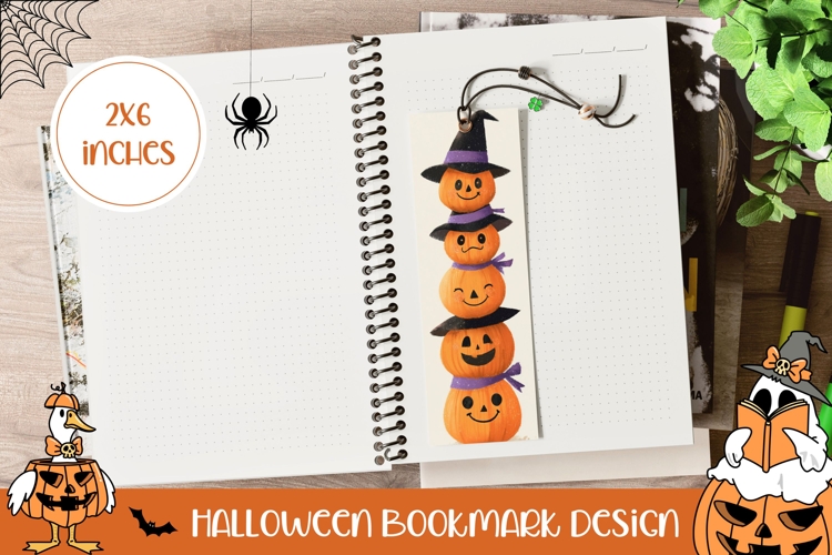 Printable Halloween Bookmark Image 9
