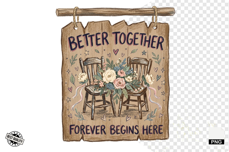 Wedding Day Sign PNG